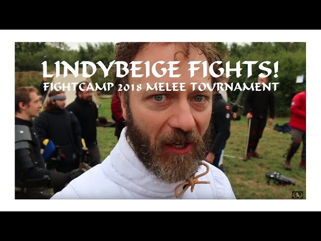Lindybeige Goes To War: Lloyd & his team through the melee tournament at FightCamp 2018