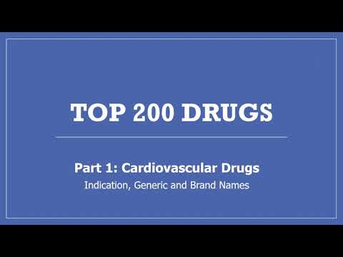 Top 200 Drugs Presentation Series