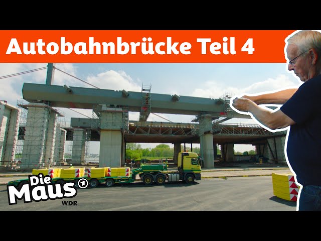 Wie werden Brückenpfeiler gebaut? | DieMaus | WDR
