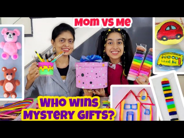 Who WINS Mystery Gifts?😱🎁 | *Mom VS Me*💕 | Riya's Amazing World