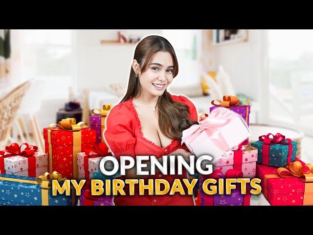 OPENING MY BIRTHDAY GIFTS! | IVANA ALAWI