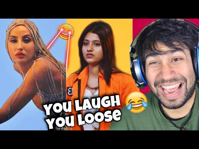 EXTREME try not to laugh ft. Nora fatehi , anjali arora