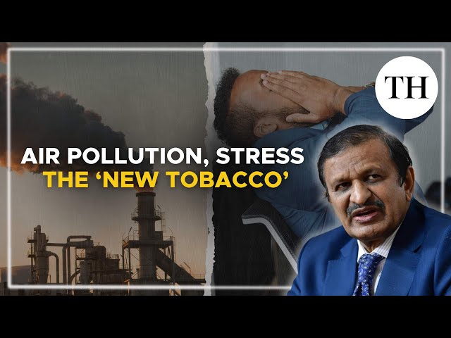 Dr. C.N. Manjunath: 'Air pollution, stress the ‘new tobacco’' | The Hindu