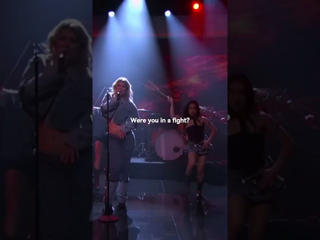 This is Dasha performing Austin at the jimmy kimmel live show | Did your boots stop working