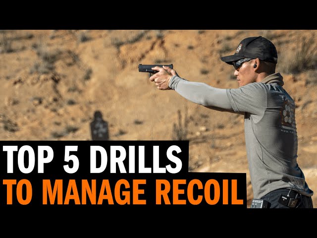 Top 5 Drills To Improve Your Recoil Management with Tactical Hyve