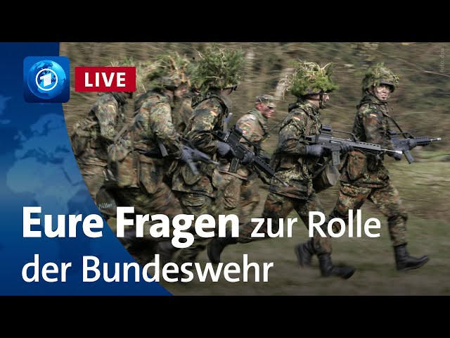 Eure Fragen zur neuen militärischen Rolle Deutschlands | Bericht aus Berlin Extra