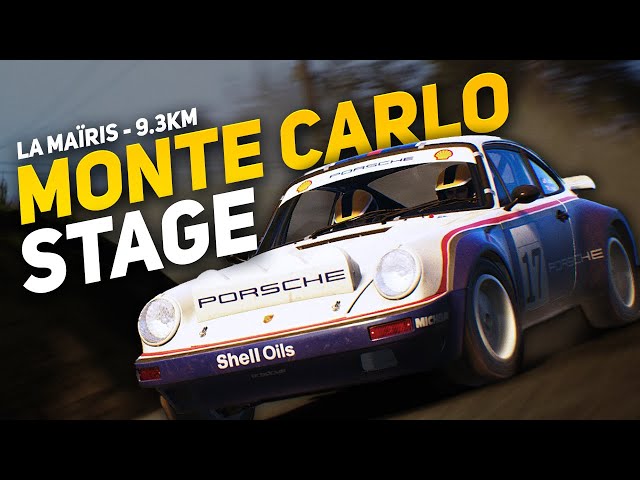Thrilling Monte Carlo Porsche Rally in EA WRC!