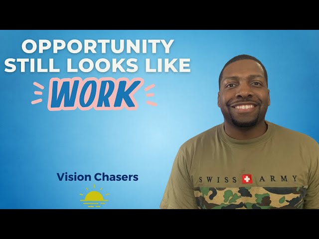 Opportunity still looks like work