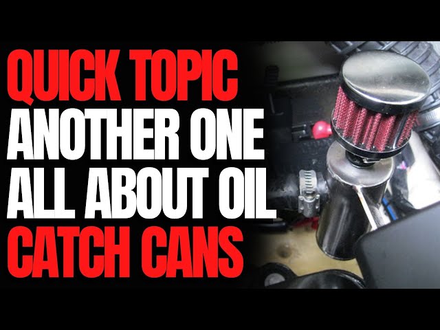 Another Video All About Oil Catch Cans: WCJ Quick Topic