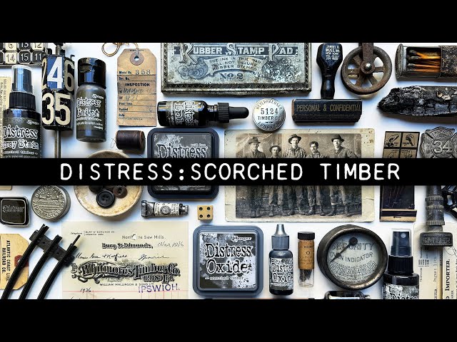 Tim Holtz Distress Scorched Timber