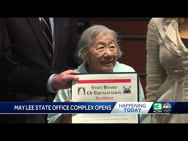 Newest California state office complex honors longest-serving employee, May Lee