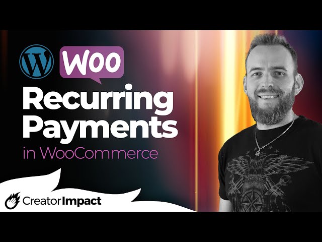Create Subscriptions / Recurring Payments in WooCommerce (FREE PLUGIN)