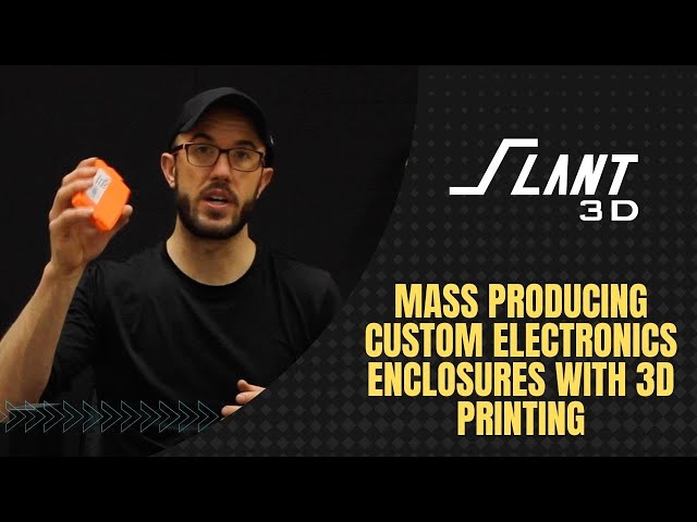 Mass Producing Custom Electronics Enclosures With 3D Printing Farms