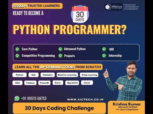 #python 3rd class | Python Application | Software Requirement For Python