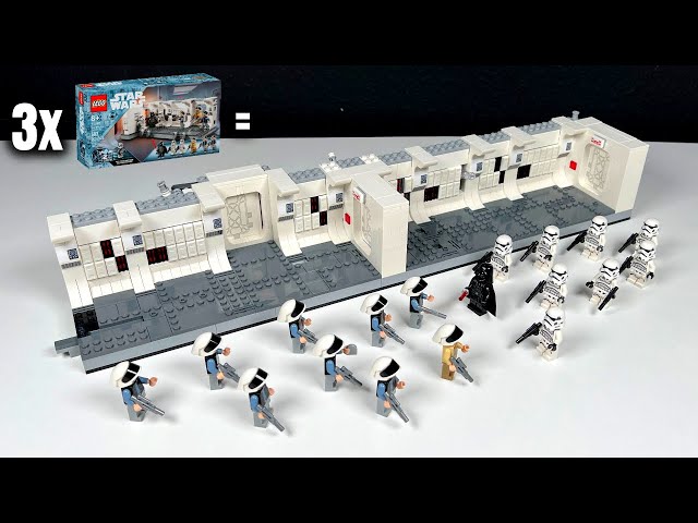 XXL LEGO MOC: Upgrade & mehr Funktionen für 'Tantive IV Hallway'! | Set 75387