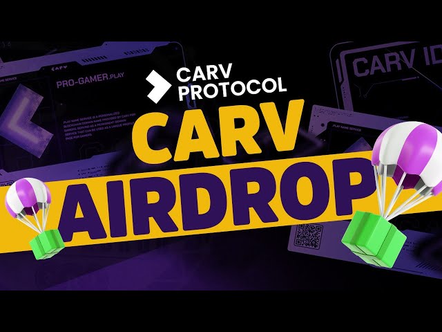 Earn Soul Points! Carv AirDrop! Data to Earn