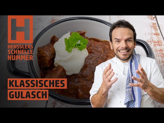 Schnelles Klassisches Gulasch Rezept von Steffen Henssler