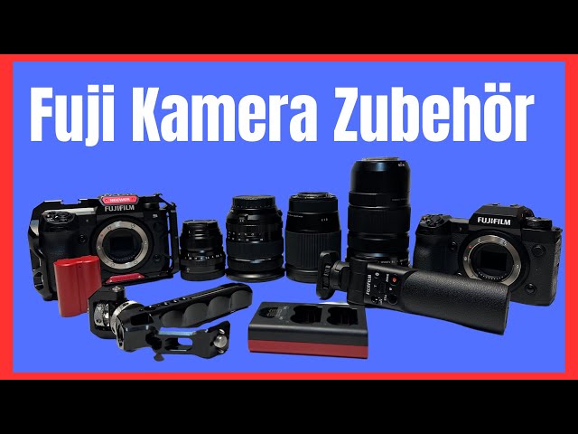 Fuji Kamera Zubehör X-H2 & Fuji X-H2s ! Objektive, Cinematic, CF Express Karten, Akku u.v.m.