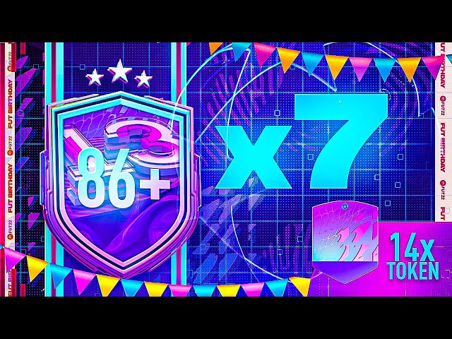 25x 86+ x7 & FUT BIRTHDAY PACKS! 🥳 - FIFA 22 Ultimate Team