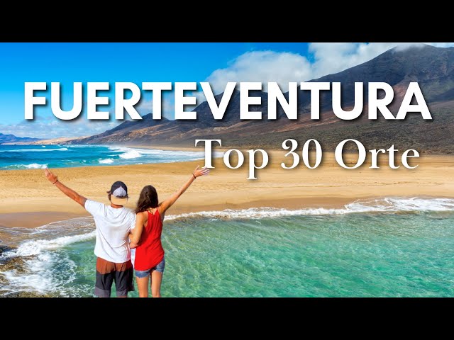 Bester Fuerteventura Urlaub mit Karten und Tipps mit dem Wohnmobil 4k