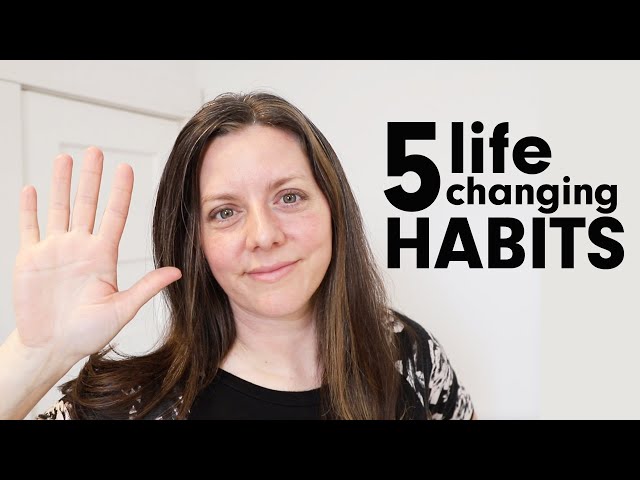 5 Healthy Habits that CHANGED MY LIFE as a mom of 5