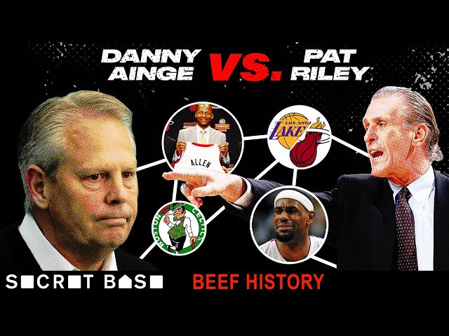 The Pat Riley-Danny Ainge beef marinated for over 30 years, then got real spicy real fast
