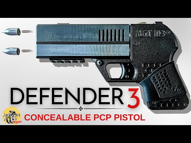 DEFENDER 3 • CONCEALABLE PCP Air Pistol