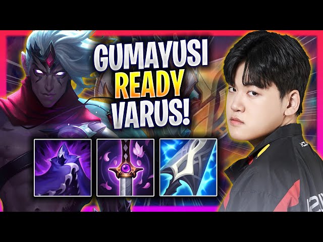 GUMAYUSI IS READY TO PLAY VARUS! - T1 Gumayusi Plays Varus ADC vs Jinx! | Season 2024