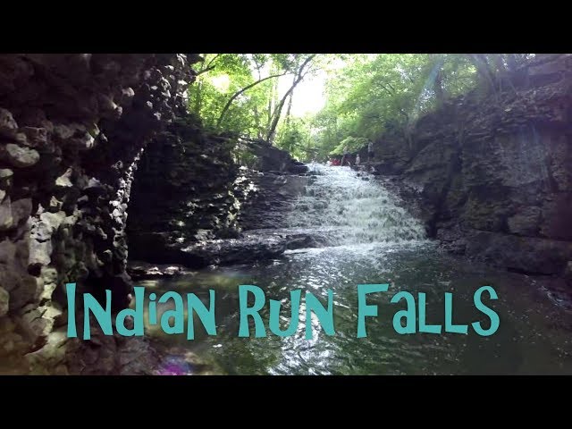 Indian Run Falls in Dublin Ohio