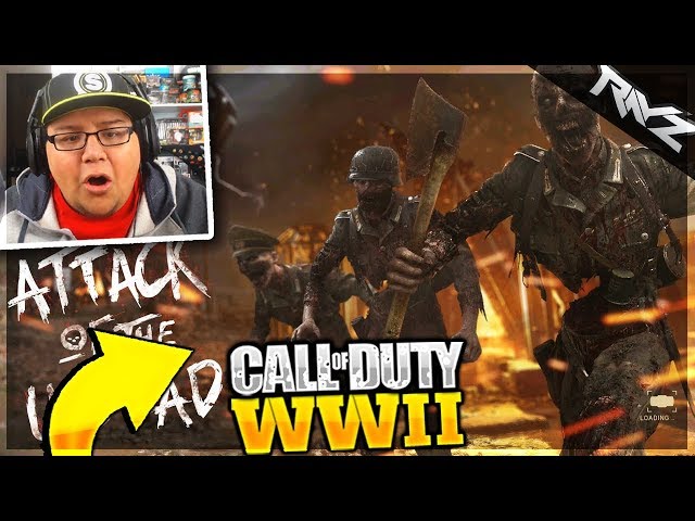 NEW COD WWII INFECTED GAMEPLAY!  NEW WEAPONS & MORE!  (Call Of Duty: WWII Attack Of The Undead )