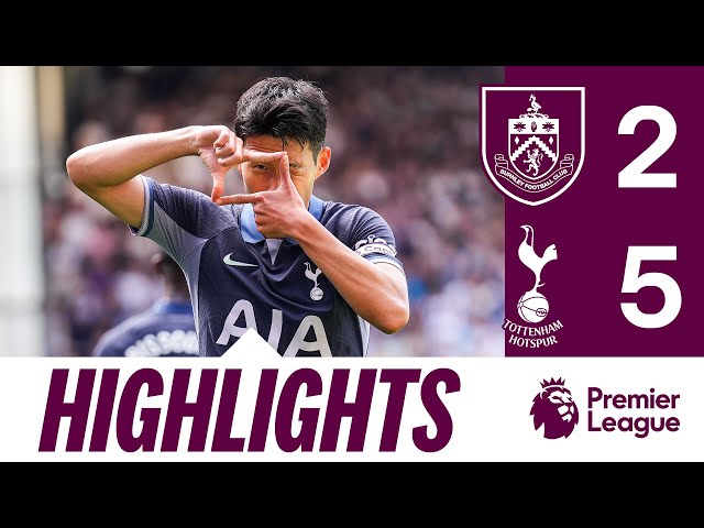 Son Heung-min Scores Hat-Trick In Spurs Win | HIGHLIGHTS | Burnley 2-5 Tottenham Hotspur