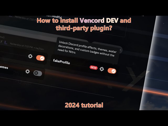 How to install Vencord DEV and Third-party plugins | 2024 Tutorial