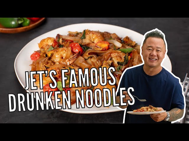 How to Make Jet Tila's Famous Drunken Noodles | Ready Jet Cook | Food Network