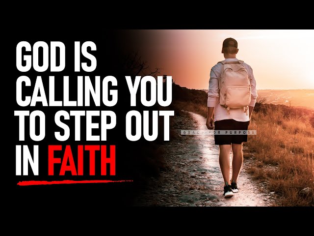 God Will Not Put You To Shame | Step Out In Faith!