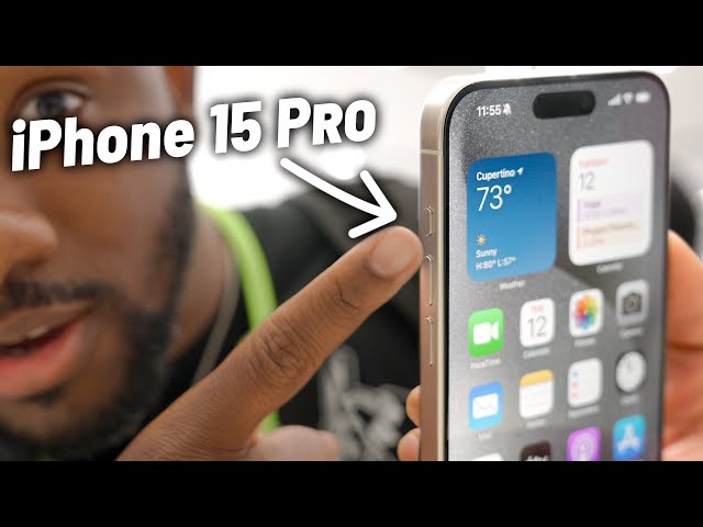 iPhone 15 Pro Hands-On with NEW Features!
