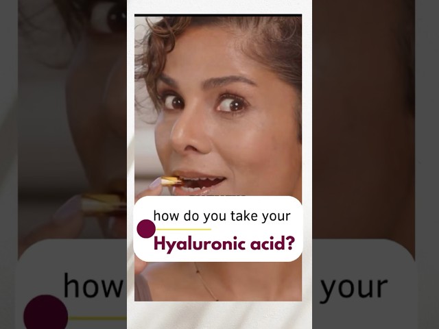 Can a hyaluronic acid capsule boost skin hydration?