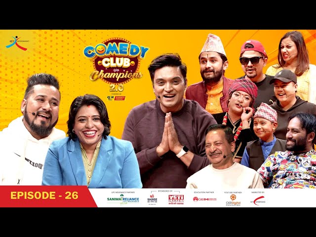 Comedy Club with Champions 2.0 || Episode 26 || Babita Baniya Jerry/Pradip Rokka