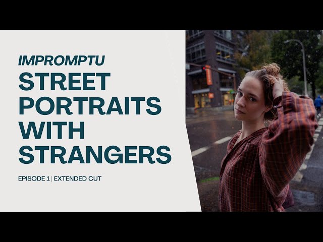 Rainy #portrait of a Stranger in Portland | Impromptu Portraits of Strangers ep. 1