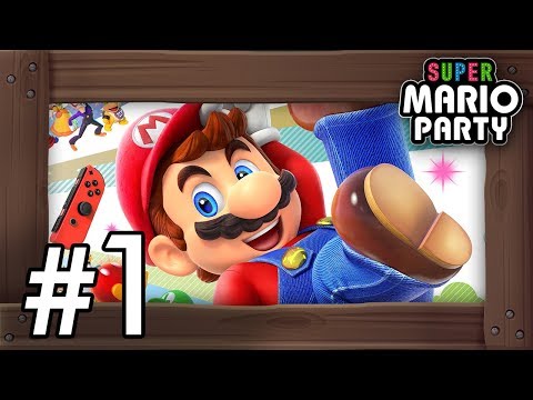 Super Mario Party - Walkthrough (All Boards, Modes & Minigames) [Switch]