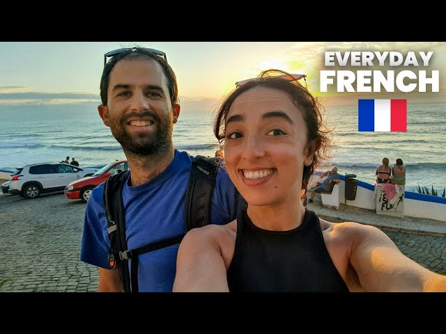 A day in our life in FRENCH (on holidays)