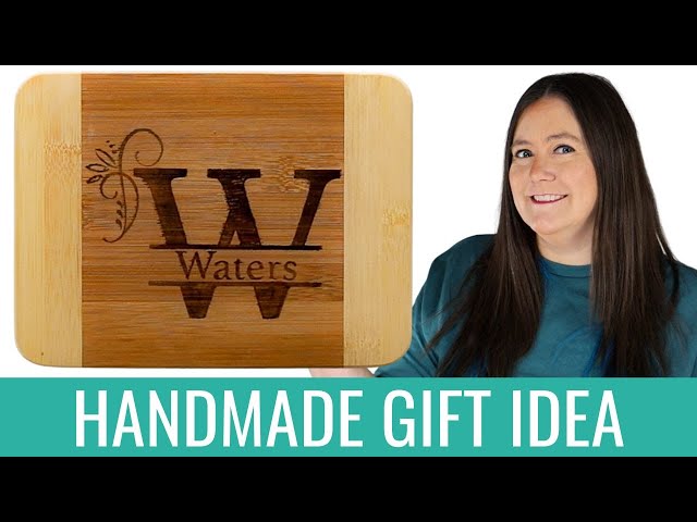 Personalize A Cutting Board for Gift Giving