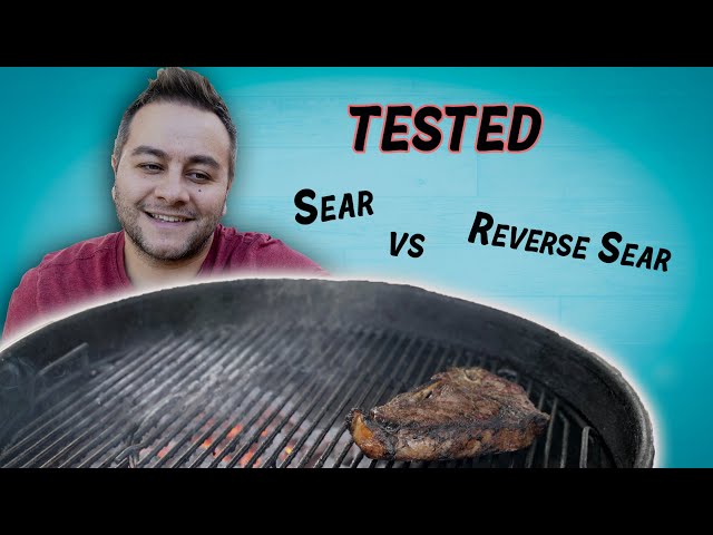 STEAK TEST, Sear vs Reverse Sear | Can You Taste The Difference