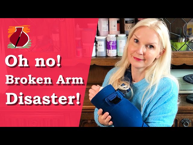 Broken Arm Pottery Disaster!
