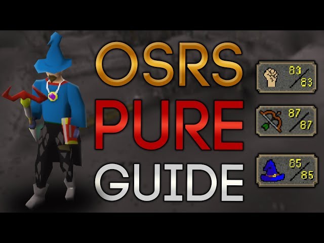 Easiest way to Build a Pure (OSRS Pure Guide)