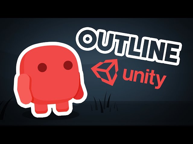 How to make a 2D OUTLINE in Unity!