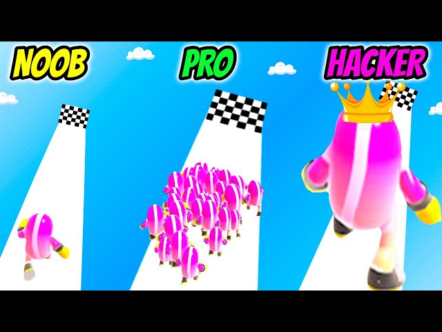 Gang Run! - NOOB vs PRO vs HACKER