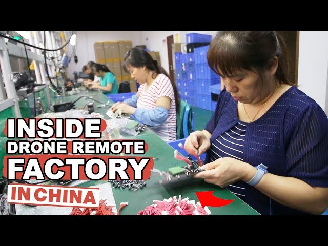 Inside a drone remote control factory in China