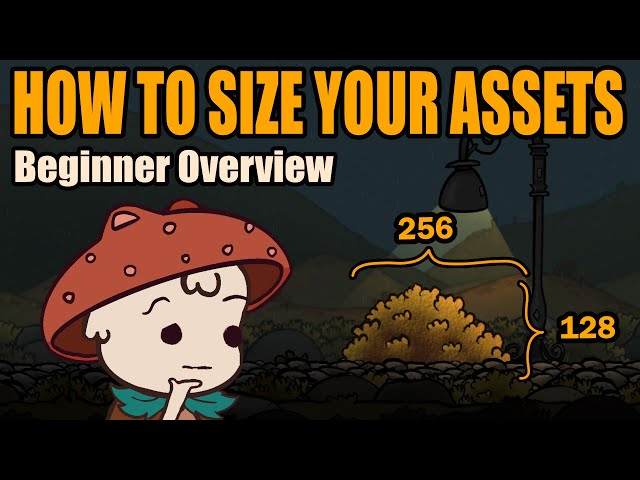 What size should your assets be? | HD 2D GAME ART