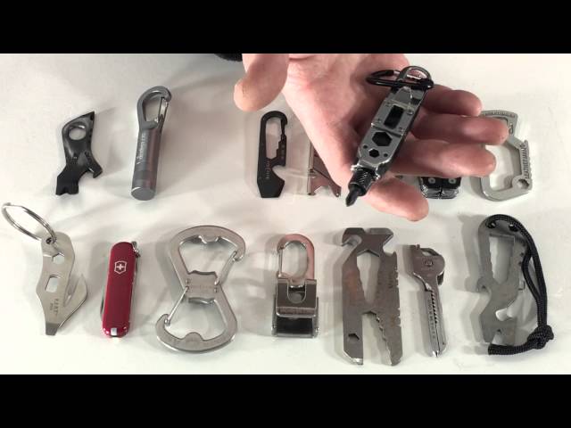 15 Different Key Chain Tools: Everyday Carry Series, Part 14 | Leatherman, Gerber, NiteIze, And More