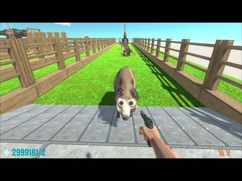 FPS Avatar with all weapons - Animal Revolt Battle Simulator